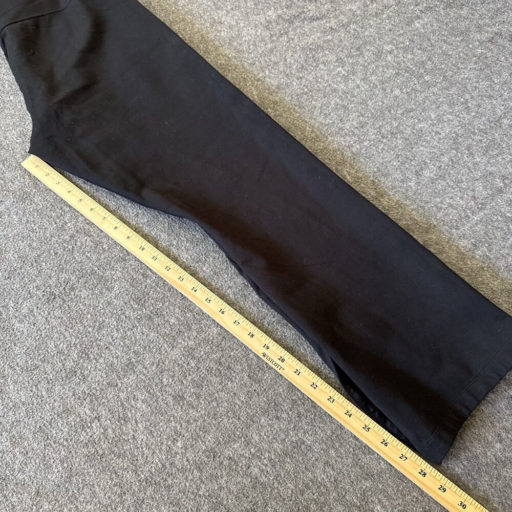 Spanx Perfect Front Slit Skinny Pants Women Sz 2X 20584R Black Smoothing Stretch - Picture 10 of 10